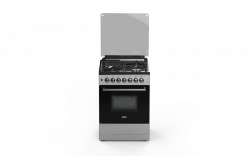 Solstar 60CM, 3+1HP, Electric Oven, Silver
