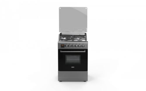 Solstar 60CM, 3+1HP, Electric Oven, INOX