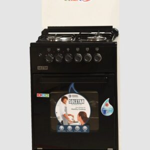 Solstar 50CM 3+1HP, Electric Oven, Black