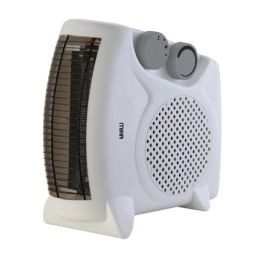 MIKA Fan Heater, 1000-2000W, White