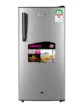 ARF-206G(DS) - Refrigerator (8.0Cu.ft.g) 165L, 1 door, Tempered Glass Shelves, Cool Pack, Ice Tray, Big Ice Box, Stylish Handle, Lock and Key, Vegetable Crisper, Integrative Fresh Room and Defrosting Tray, External Condenser, Dark Silver.