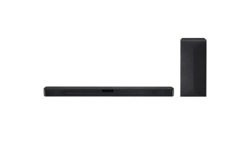 LG Sound Bar SN4, 2.1ch, 300W, AI Sound Pro, TV Sound Sync, Wireless subwoofer
