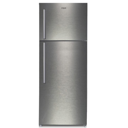 MIKA Fridge, 515L, 2 Door Top Mount Freezer, No Frost (Frost Free), INVERTER Compressor, Inox Line Brush