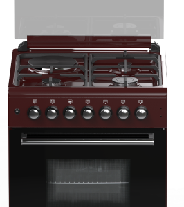 Solstar 50CM 3+1HP, Electric Oven, Brown