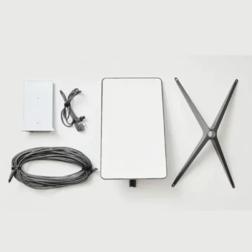 Starlink Standard Actuated Kit: High-Speed, Low-Latency Internet. Satellite Dish Kit Router V2 Wi-Fi 5 Dual Band 3x3 MIMO Residential WiFi