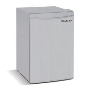 Sharp Mini Bar 90L Refrigerator -Silver