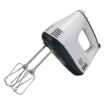 Black+Decker Hand Mixer, 300W White