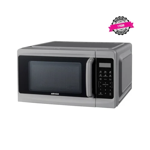 AM-DS2033(SL)-Microwave Oven, 20L, Digital Touch Control, 700W, 99.99 Min Timer, Speedy Defrost, Multi Stage Cooking, Auto Cooking Menu, Child Safety Lock, Cooking End Signal, Silver.