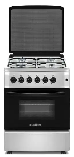 Bruhm 60cm X 60cm Gas Cooker BGC-6640IS – 4 GAS