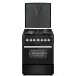 Bruhm BGI 66M31ORNN, 3 Gas Burners+1 Hot Plate Cooker (black)