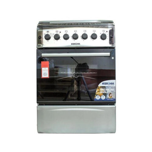 Bruhm BGI 66M31ORSN, 3 Gas + 1 Hotplate Cooker( stainless steel)