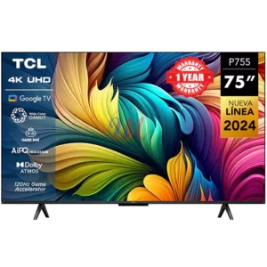 TCL 75″ 75P755 4K HDR 120Hz Google Tv