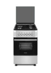 Bruhm cooker 50 X 50, 3gas + 1 electric plate , GAS OVEN STAINLESS STEEL BGC-5531IS