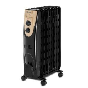 BLACK+DECKER OR090D-B5 9 Fin Oil Radiator, Portable
