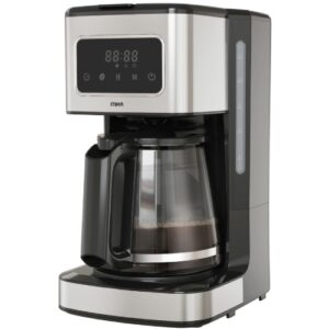 Mika Digital coffee maker, Black and stainless steel