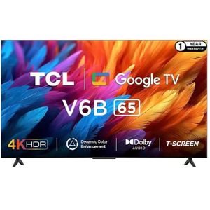 TCL 65 Inch New model 65V6B 4K HDR Google TV