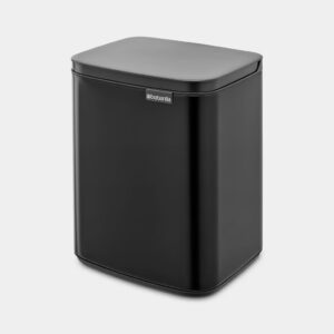 Brabantia Bo Waste Bin 12L Matt Black