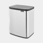 Barbanita Bo waste Bin 12L Brilliant steel
