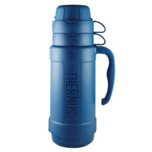 Glass Vacuum Insulated Flask 1.8L Blue
