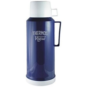 Thermos Vogue Glass Vacuum insulated Flask 1.8L Blue