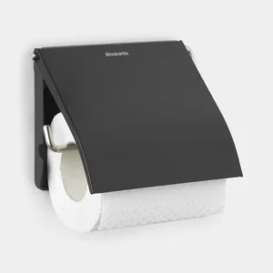 Brabantia Toilet Roll Holder Matt Black