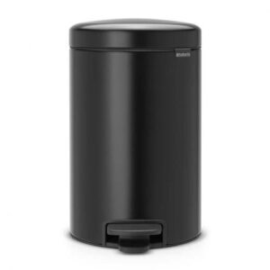Brabanita 20L Pedal  Bin Newicon Matt Black