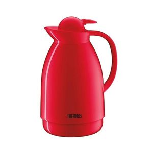 Thermos 1L Glass Vacuum Carafe Red