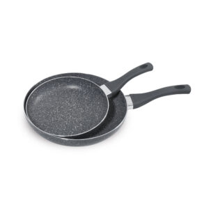 Homeway  Marble 2 pc set Fry pans 22cm and 28cm