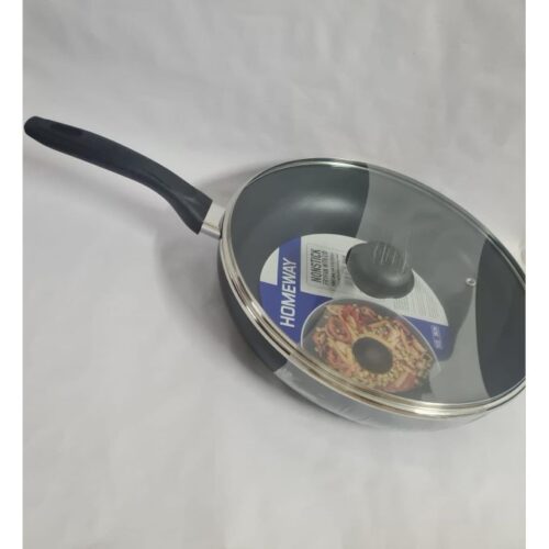 Homeway non-stick fry pan with a Glass Lid 30cm